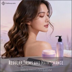 regular trims and maintenance