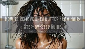 remove shea butter from hair