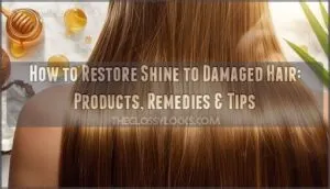 restore shine to damaged hair