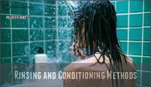 rinsing and conditioning methods