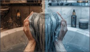 rinsing and post-toning care