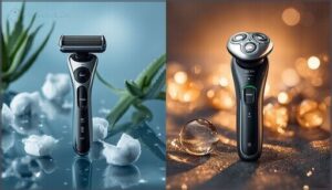 rotary vs foil razors for sensitive skin