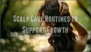 scalp care routines to support growth