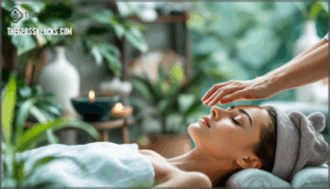 scalp massage treatments and professional services