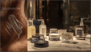 selecting shaving creams, soaps, and gels