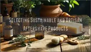 selecting sustainable and artisan aftershave products