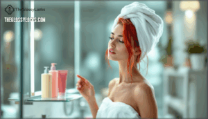 shampooing the day after coloring