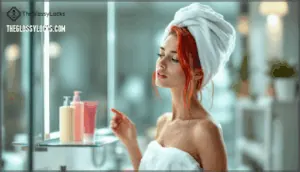 shampooing the day after coloring shampooing the day after coloring