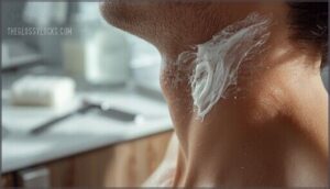 shaping and maintaining the neckline