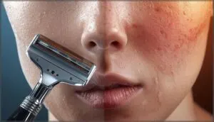 sharp razors vs. dull blades