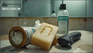 shaving cream alternatives and drawbacks