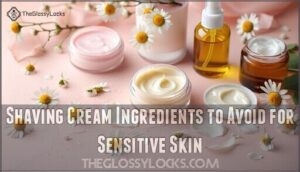 shaving cream ingredients to avoid for sensitive skin