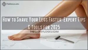 shaving legs faster and more efficiently