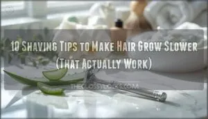 shaving tips to make hair grow slower