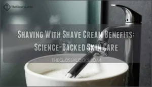 shaving with shave cream benefits