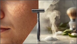 shaving with the grain vs. against it