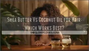 shea butter vs coconut oil for hair