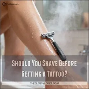 should you shave before getting a tattoo should you shave before getting a tattoo