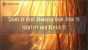 signs of heat damaged hair