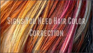 signs you need hair color correction