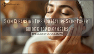 skin cleansing tips for mature skin