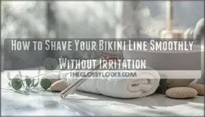 smooth bikini line shaving guide