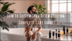 soften skin after shaving