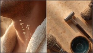 softening hair and mapping growth patterns