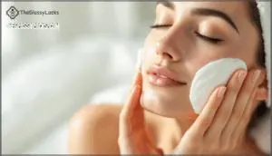 step 1: cleansing the face thoroughly step 1: cleansing the face thoroughly