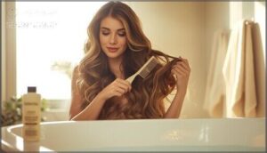 step 2: condition and detangle