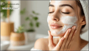 step 2: exfoliating dead skin cells