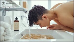 step 4: rinse and dry