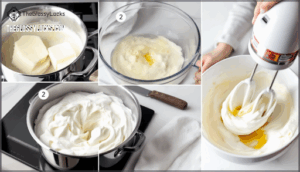 step-by-step instructions for homemade cream