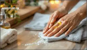 step-by-step oil cleansing method