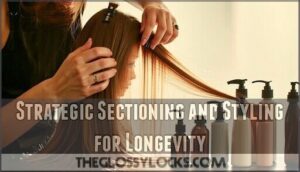 strategic sectioning and styling for longevity
