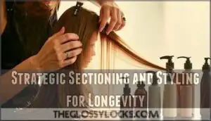 strategic sectioning and styling for longevity