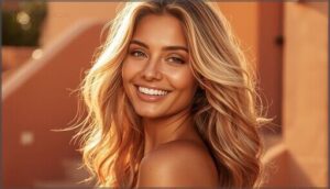 strawberry blonde highlights