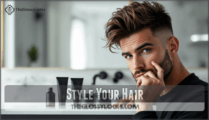 style your hair