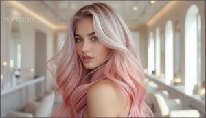 styling colored hair