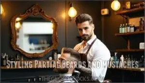 styling partial beards and mustaches