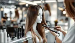 styling techniques for straight hair