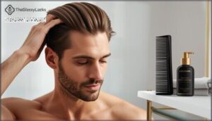 styling tips for smooth, silky hair