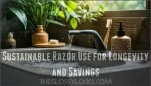 sustainable razor use for longevity and savings