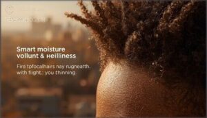 system 5 - coarse, natural hair with light thinning