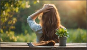 taking breaks from extensions to avoid repetitive strain and traction alopecia