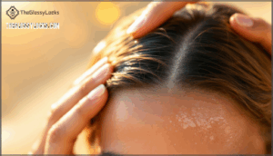techniques for applying to parted or thinning hair