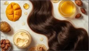 thick and coarse hair: creams and butters