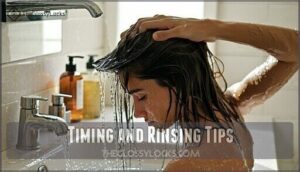 timing and rinsing tips