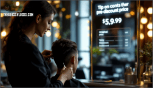 tipping on discounted services