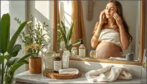 tips for a gentle pregnancy skincare routine